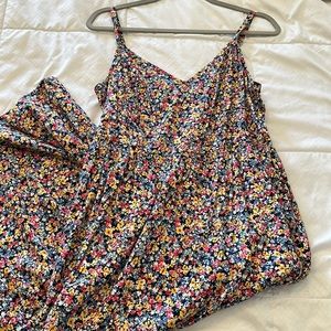 Cami Maxi Swing Dress - Blue multi floral - Mommy & Me